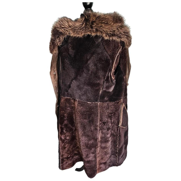 Vintage Shearling Penny Lane Coat like Medium - Picture 8 of 8